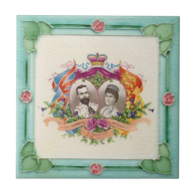 Baldosa cerámica de la reproducción de la (Frente)