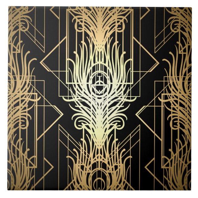 Baldosa cerámica de los años 1920 (Frente)