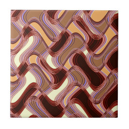 Baldosa cerámica del puerto y del melocotón del