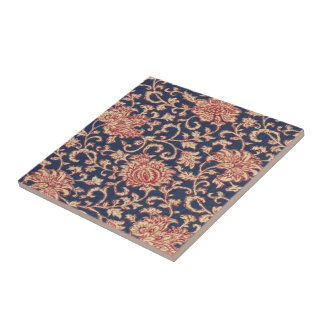 Baldosa cerámica floral del papel pintado del