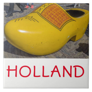 Baldosa cerámica holandesa de madera