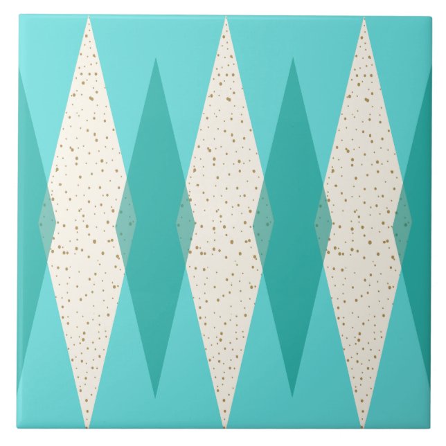 Baldosa cerámica moderna de Argyle de los mediados (Frente)