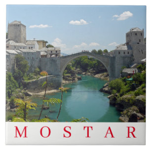 Baldosa cerámica Mostar Old Bridge