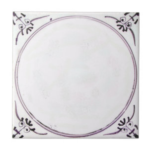 Baldosa cerámica roja del manganeso bíblico de