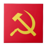 Baldosa cerámica rusa del martillo y de la hoz<br><div class="desc">Ésta es la versión perfecta del vector del martillo y de la hoz, símbolo del comunismo ruso y su impresión en la baldosa cerámica. el soporte del martillo para los trabajadores industriales y la hoz para el paisanaje; combinado representan la alianza del trabajador-campesino para el socialismo. Los comunistas amarán este...</div>