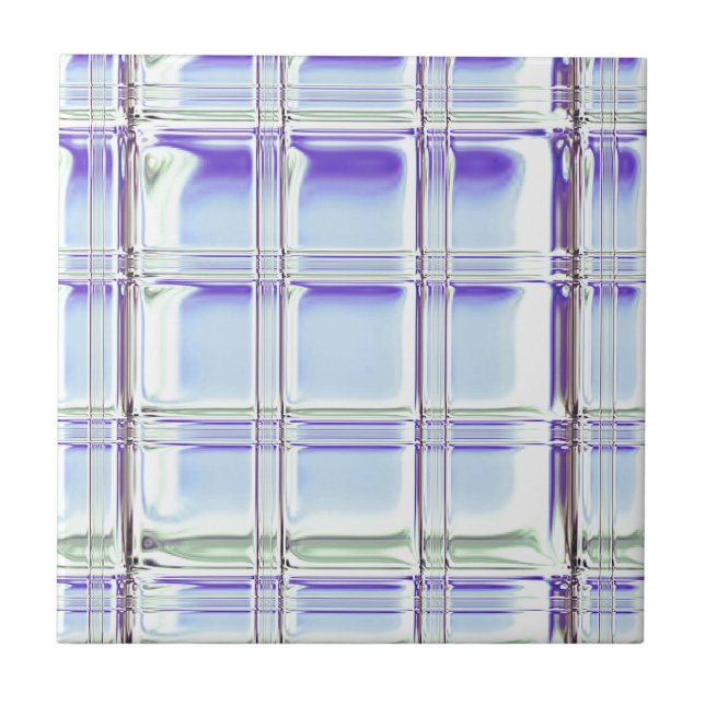 Baldosa cerámica única y colorida (Frente)