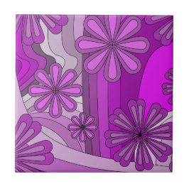 Baldosa cerámica Violeta