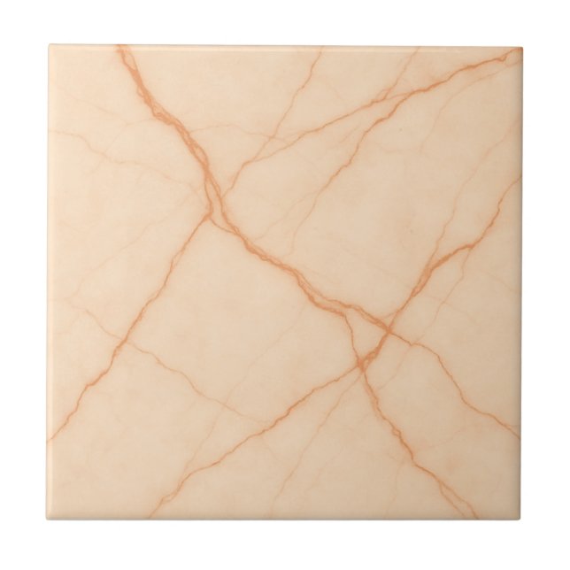 Baldosa con efecto mármol claro Soft Blush Vein (Frente)