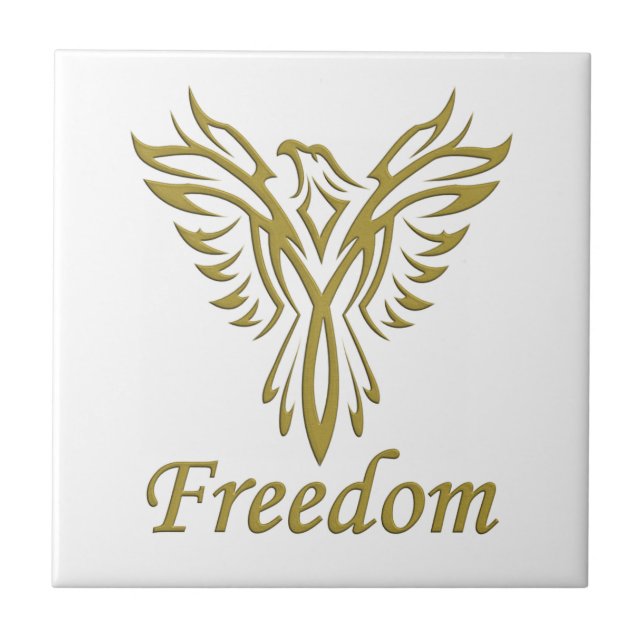 Baldosa de águila libre (Frente)