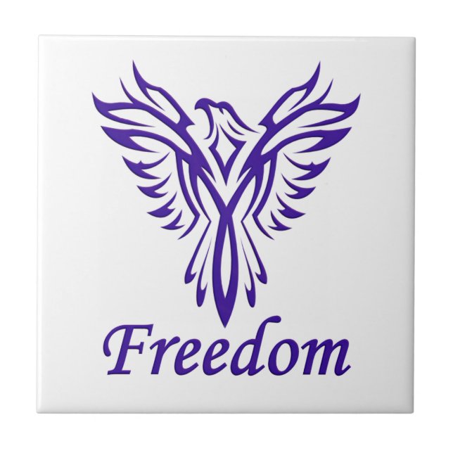 Baldosa de águila libre (Frente)