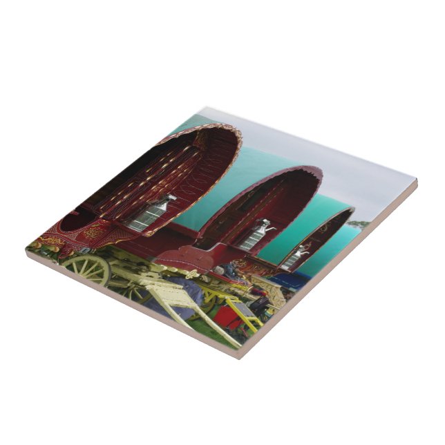 Baldosa de caravana gitana (Lado)