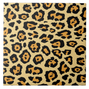 baldosa de estampado de jaguar