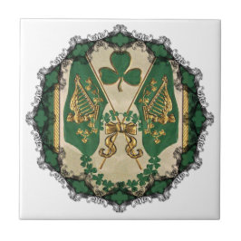 Baldosa de Felicitaciones del Día de San Patricio