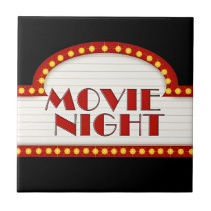 Baldosa de la sala de teatro Fun Movie Night