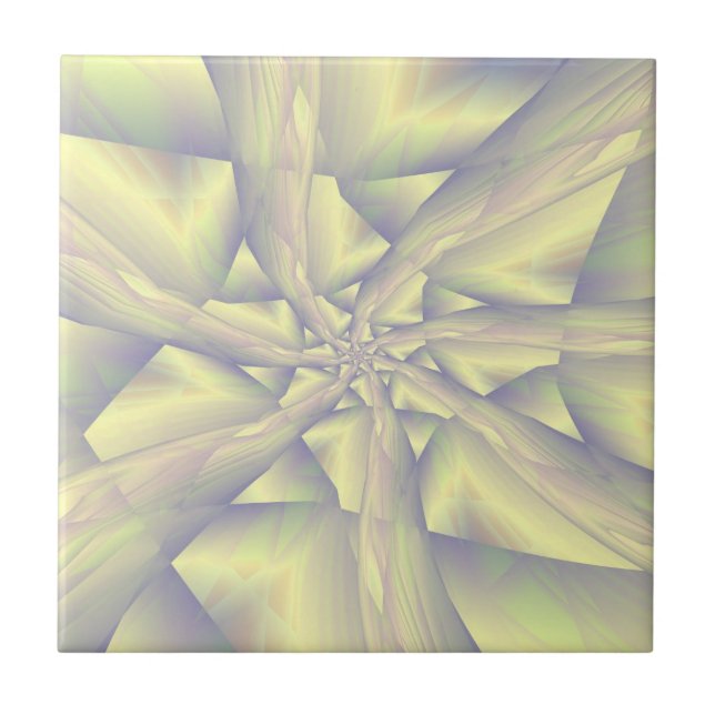 Baldosa de los brazos espirales de Pastel (Frente)