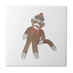 Baldosa de mono de media llave