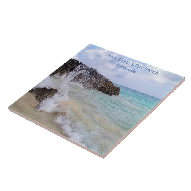Baldosa de Ocean Wave John Smith en Bay Beach Berm (Lado)
