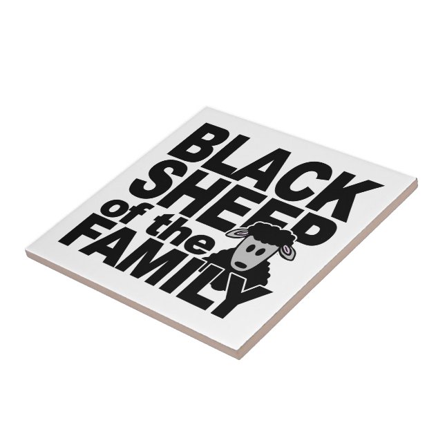 Baldosa de OVEJAS NEGRAS (Lado)