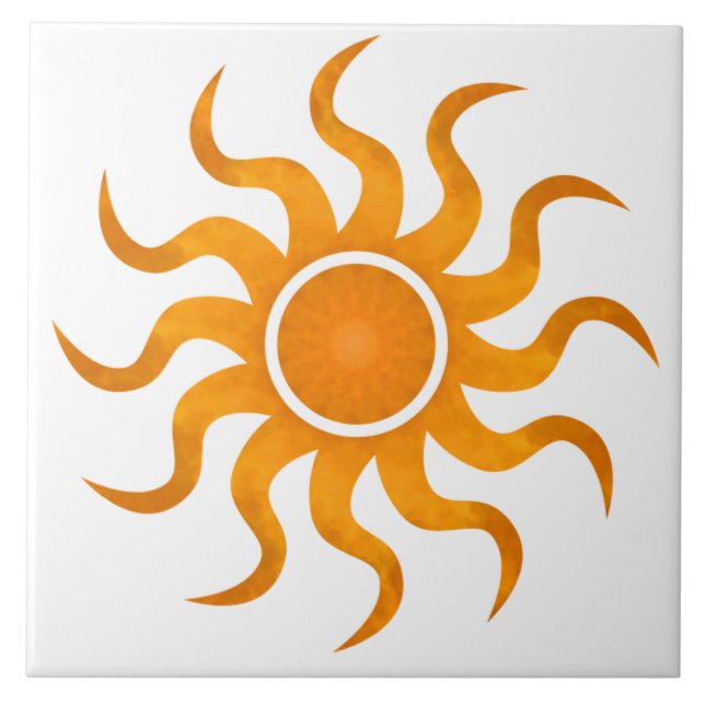 Baldosa de Personalizable solar deslumbrante - Gra (Frente)