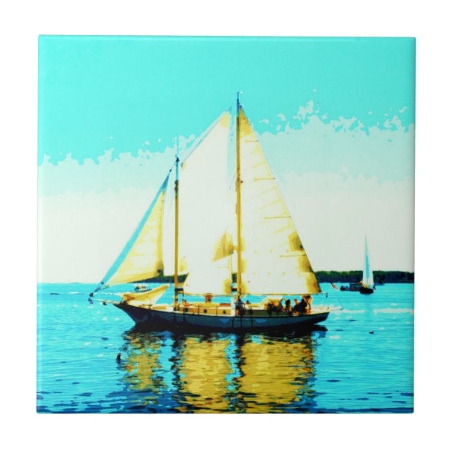 baldosa de vela (Frente)