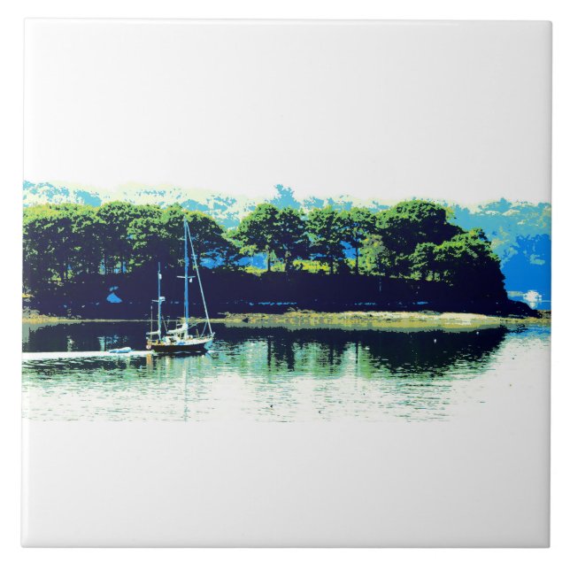 baldosa de velero de crucero (Frente)