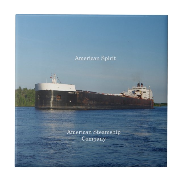 Baldosa del Espíritu Americano (Frente)