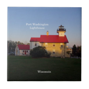 Baldosa del faro de Port Washington