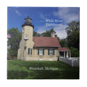 Baldosa del faro del río Blanco