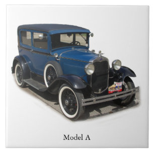 Baldosa del modelo azul A