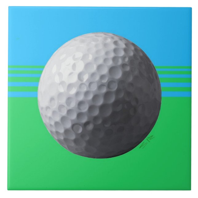 Baldosa grande de Golf Ball (Frente)