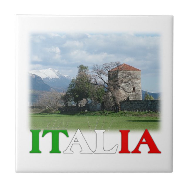 Baldosa Italia/Italia (Frente)
