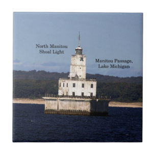 Baldosa ligera del atolón de Manitou del Norte