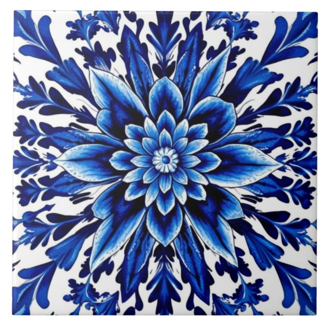 baldosa majestad azul (Frente)
