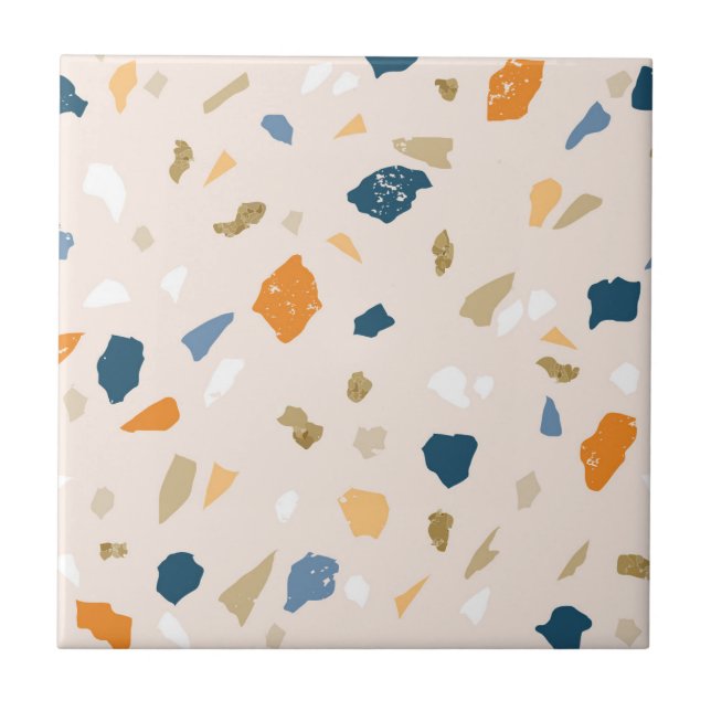 Baldosa patrón Terrazo (Frente)