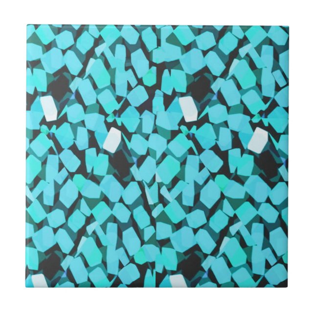 Baldosa pequeña de Blue Avalanche (Frente)