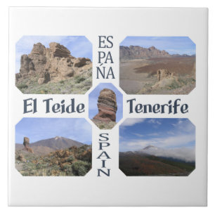 Baldosa personalizado El Teide