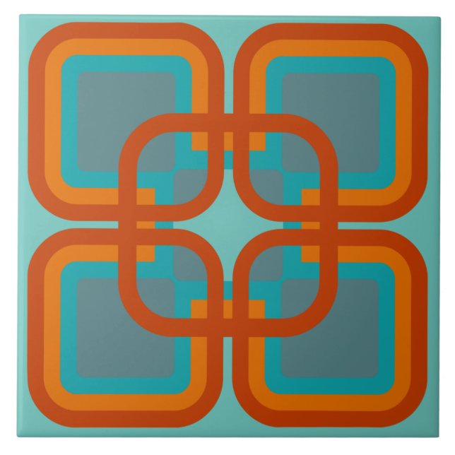 Baldosa retro de los años 70 (Frente)