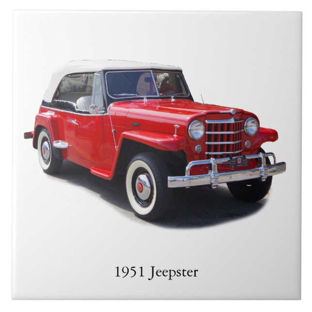 Baldosa superior de Jeepster de 1951 (Frente)