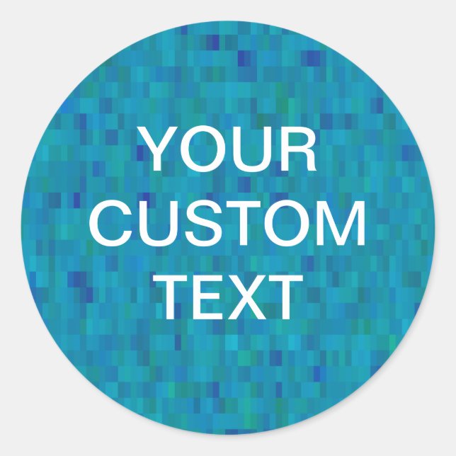 Baldosas acuáticas pegatina diseño moderno (Anverso)