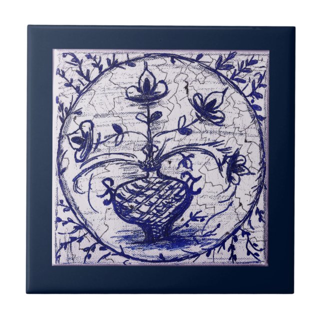 Baldosas antiguas de Alemania del Norte,baldosas d (Frente)