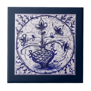 Baldosas antiguas del norte de Alemania, cerámica