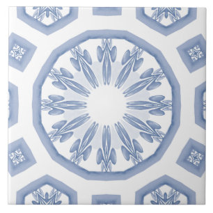 Baldosas azules,mosaico,majólica,