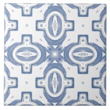 Baldosas azules,mosaico,majólica,