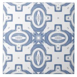 Baldosas azules,mosaico,majólica,