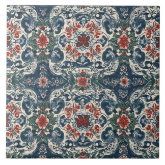 Baldosas azules portuguesas para belleza inmadura