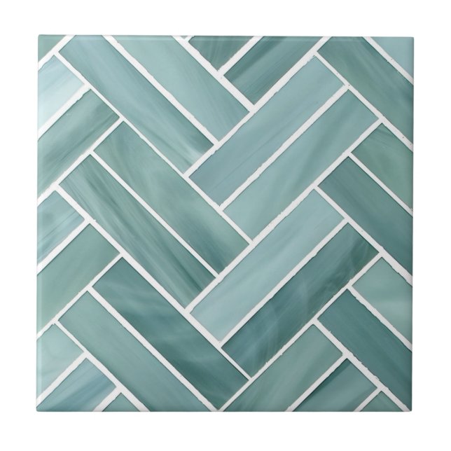 baldosas brillantes en el suelo motivos florales c (Frente)