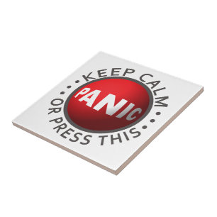 Baldosas cerámicas de botón de pánico