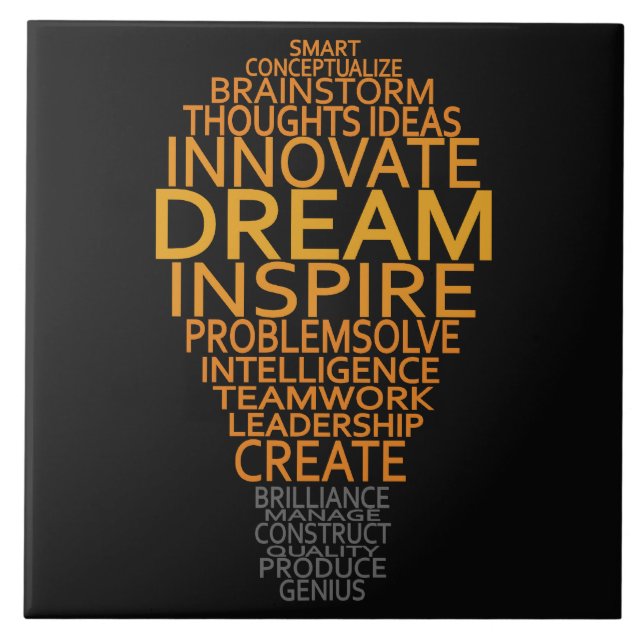 Baldosas cerámicas de encargo inspiradoras de la (Frente)