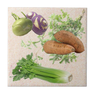 Baldosas cerámicas de la cocina