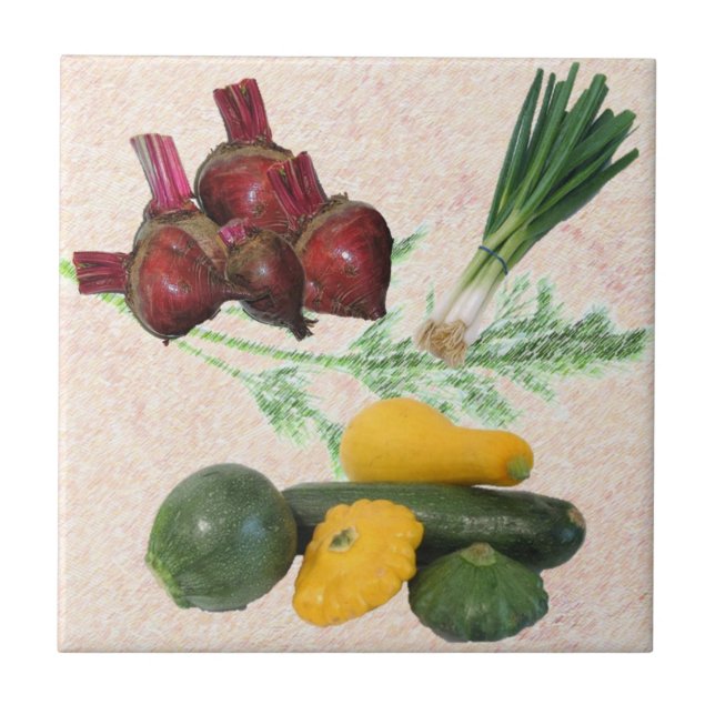 Baldosas cerámicas de la cocina (Frente)